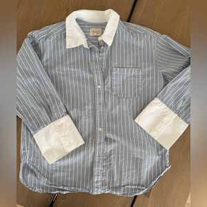 Sezane women’s Bilma striped button down/ US 4, EU 36